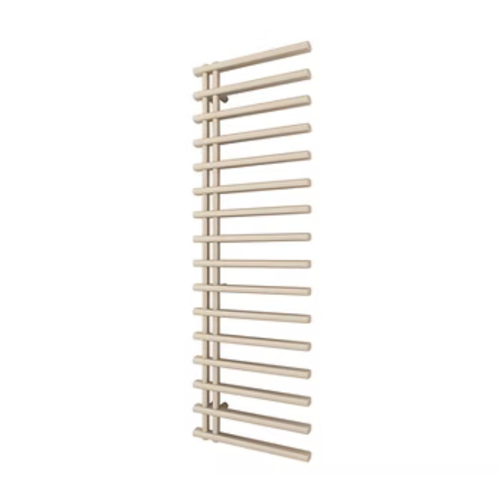 Product cut out image of the Radox Linx 1550mm x 500mm Cappuccino Heated Towel Radiator